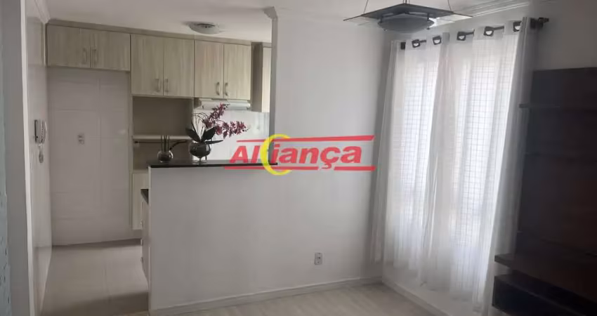Apartamento com 2 quartos à venda, 45m² - vila alzira - guarulhos/sp