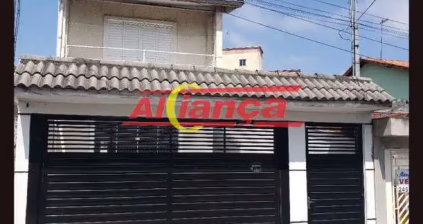 Sobrado com 3 dormitórios (1 suíte) e 10 vagas - jardim luciara - guarulhos - sp.