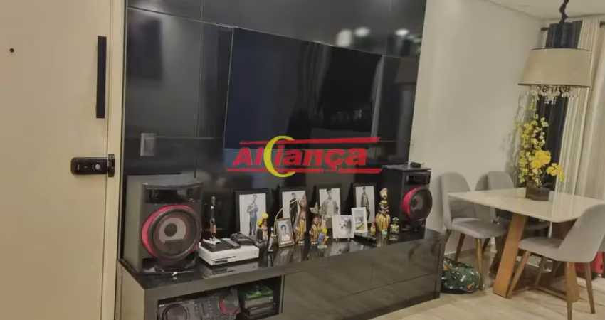 Apartamento com 2 dormitórios à venda, 61m² - vila barros - guarulhos/sp
