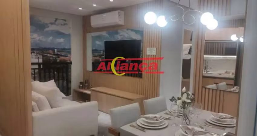 Apartamento no macedo- lançamento- 45,55 m2- 2 quartos, sacada, 1 vaga