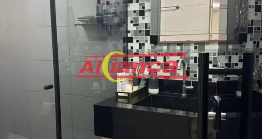 Apartamento com 3 dormitórios à venda, 63m² - parque cecap - guarulhos/sp