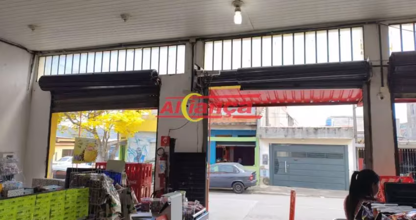 Galpao comercial com 400 metros de terreno, locado para um supermercado