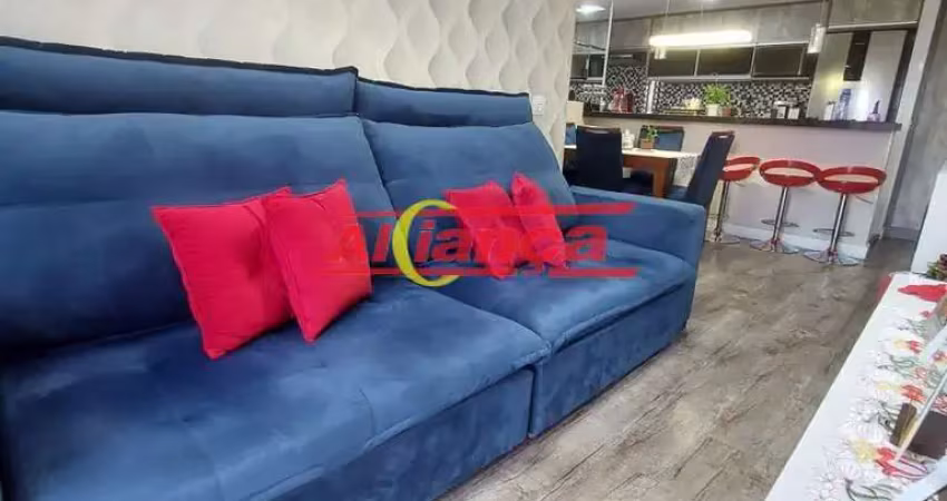 Apartamento com 3 quartos sendo 1 suite à venda, 116 m² - jardim flor da montanha - guarulhos - sp