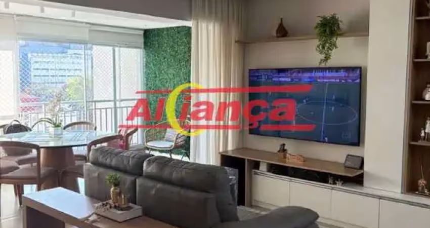 Apartamento 93m² com 3 dormitórios e varanda gourmet - helbor patteo bosque maia