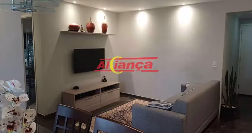 Apartamento com 2 dormitórios à venda, 67 m² - vila galvão -  guarulhos/sp