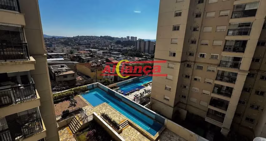 Apartamento á venda com 2 quartos sendo 1 suíte com, 68m² - picanço - guarulhos