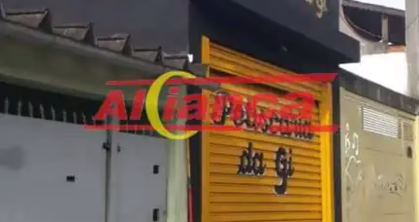 Casa com salão comercial a venda parque maria helena