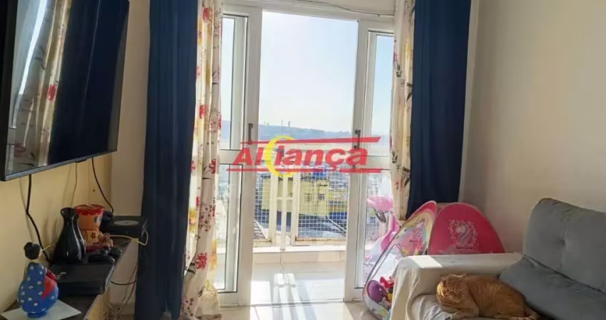 Apartamento com 3 dormitórios, 70 metros, 1 vaga - vila real - guarulhos