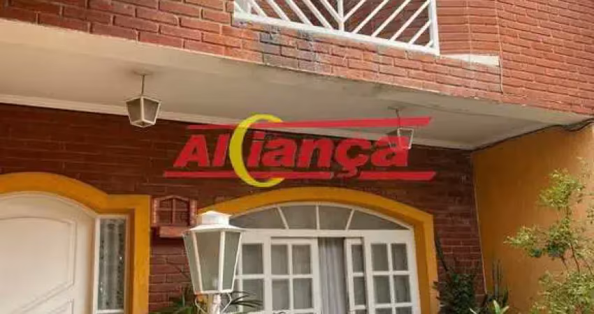 Sobrado com 3 dormitórios e 4 vagas a venda, 260 m² - parque continental ii - guarulhos/sp -aceita i
