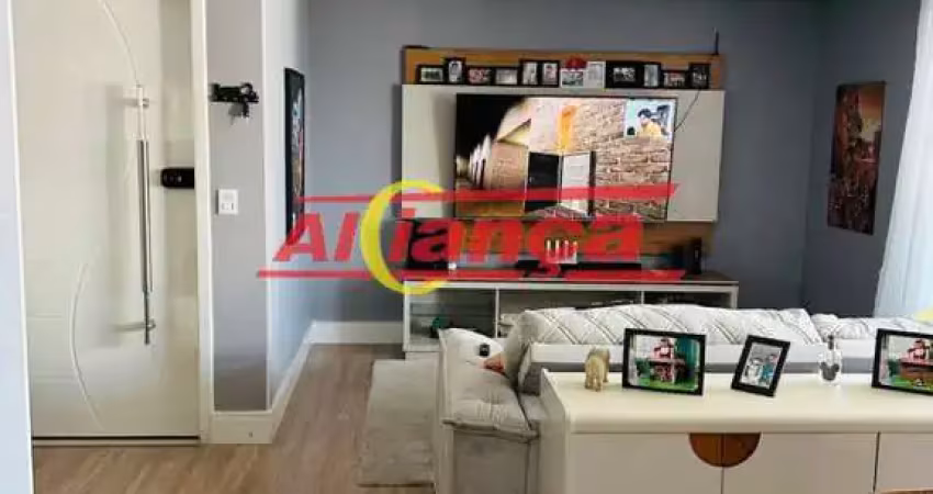 Apartamento com 3 dormitórios à venda, 108m² - vila augusta - guarulhos/sp