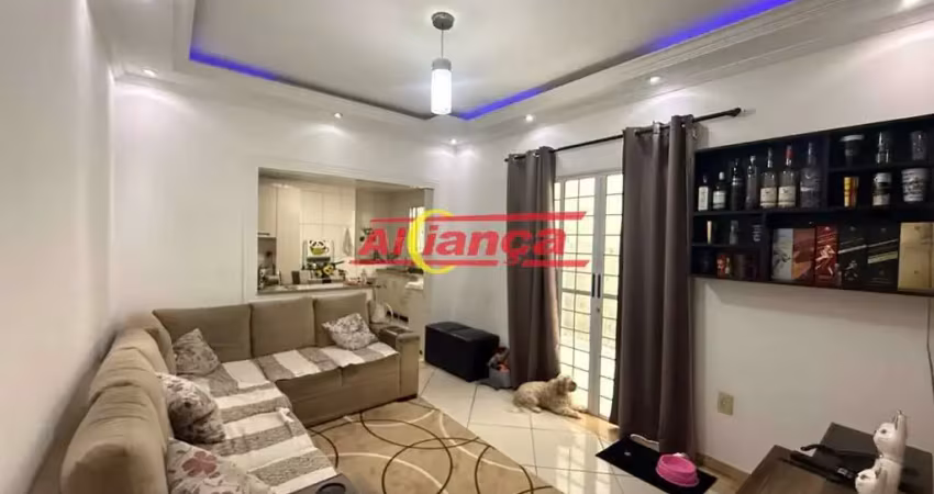 Casa térrea com 4 dormitórios  à venda, 155 m² - jardim vila galvão - guarulhos/sp