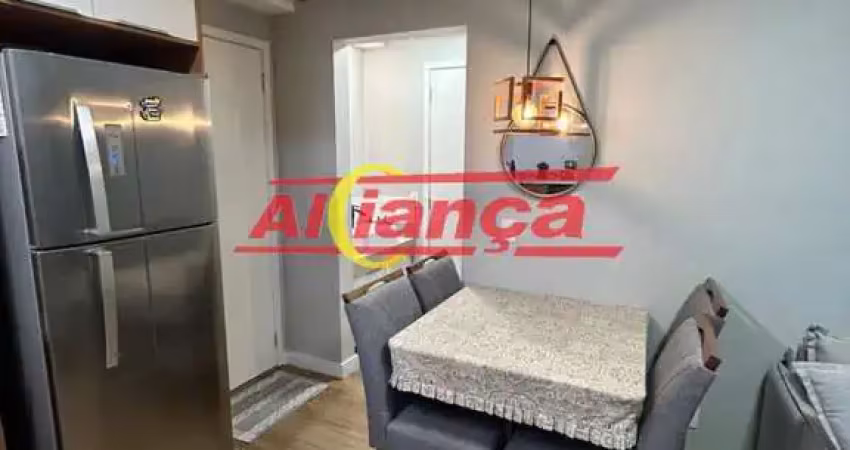 Apartamento venda: 2 quartos, 1 vaga coberta, decorados na cozinha e em um quarto no jd. adriana