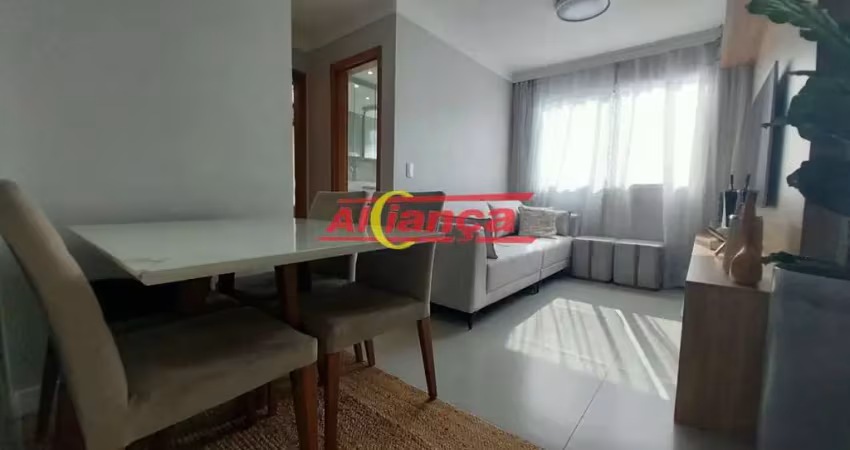 Apartamento 2 dormitórios, 1 banheiro e 1 vaga - residencial santa sofia - guarulhos