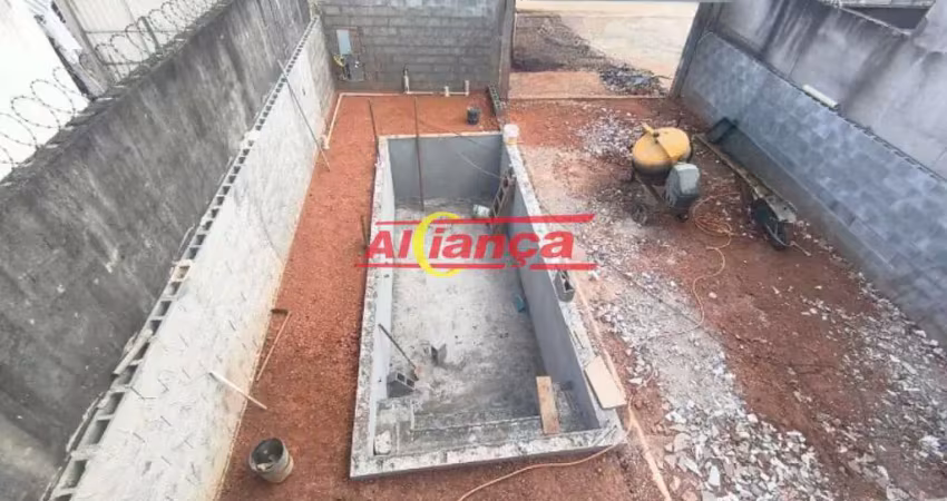 Sobrado novo 3 quartos suítes, 4 vagas, terreno 7x25m (com ou sem piscina), carmela 3, guarulhos, sp