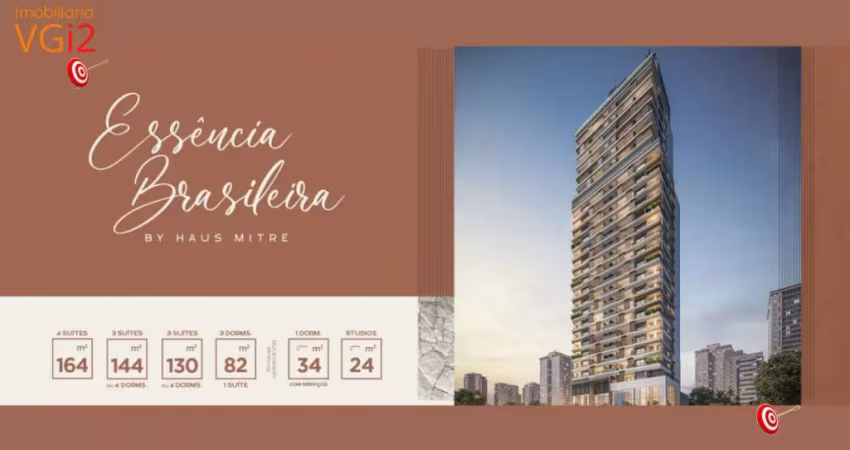Essência Brasileira Haus by Mitre - 4 Dormitórios - 2 Suítes - 164 m² - 2 Vagas - Andar Alto