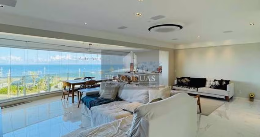 Luxuoso apartamento de 4 suítes com vista mar no Pituaçu - Salvador-BA  200m²  4 vagas  VENDA  Hemisphere 360