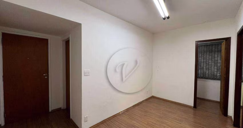 Sala para alugar, 34 m² por R$ 1.724,73/mês - Vila Bastos - Santo André/SP