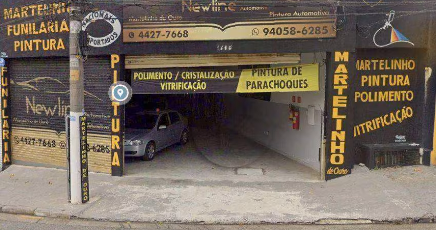 Salão para alugar, 170 m² por R$ 6.063,16/mês - Jardim - Santo André/SP