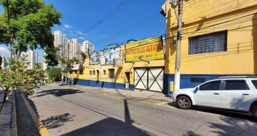 Galpão para alugar, 1250 m² por R$ 33.898,78/mês - Centro - Santo André/SP
