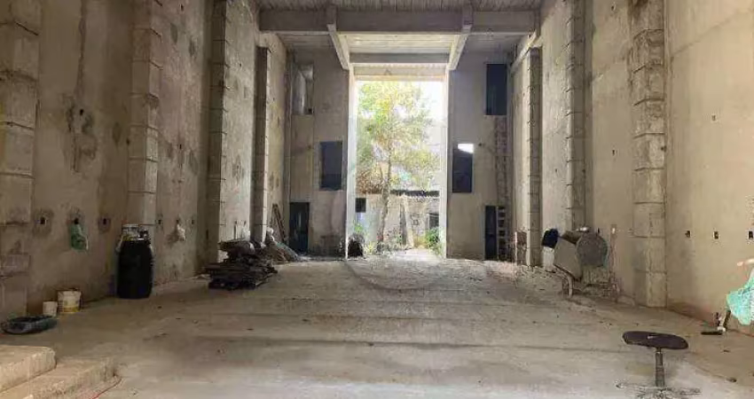 Galpão para alugar, 450 m² por r$ 15.086,00/mês - campestre - santo andré/sp