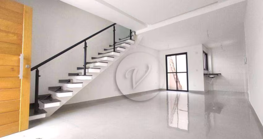 Sobrado com 3 dormitórios à venda, 130 m² por R$ 720.000,00 - Vila Curuçá - Santo André/SP