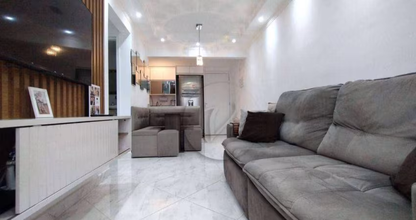 Apartamento com 2 dormitórios à venda, 57 m² por R$ 419.000,00 - Vila Curuçá - Santo André/SP
