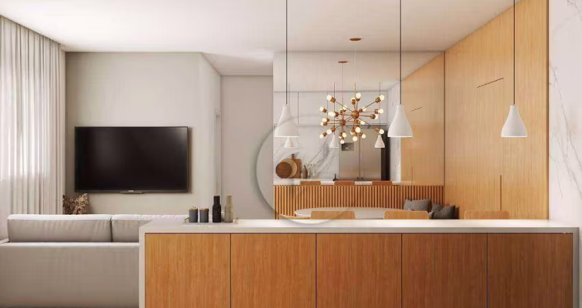 Apartamento com 2 dormitórios à venda, 53 m² por R$ 440.000,00 - Vila Guiomar - Santo André/SP