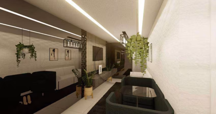 Apartamento Garden com 2 dormitórios à venda, 64 m² por R$ 475.000,00 - Campestre - Santo André/SP