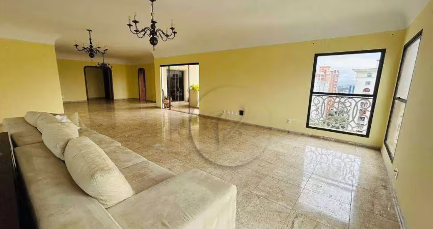 Apartamento com 3 dormitórios à venda, 340 m² por R$ 1.300.000,00 - Vila Bastos - Santo André/SP