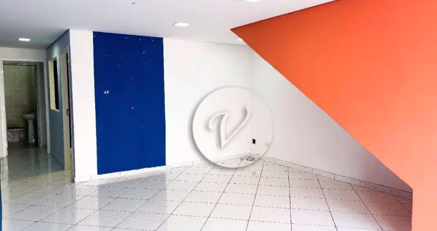 Salão para alugar, 67 m² por r$ 2.431,86/mês - centro - santo andré/sp