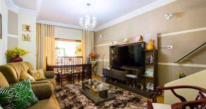 Casa com 3 dormitórios à venda, 179 m² por R$ 990.000,00 - Vila Alzira - Santo André/SP
