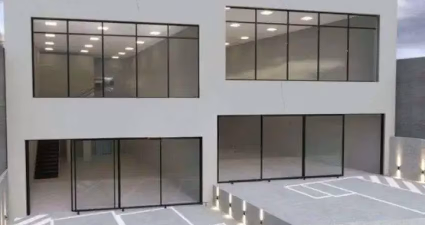 Salão para alugar, 240 m² por r$ 14.000,00/mês - vila bastos - santo andré/sp