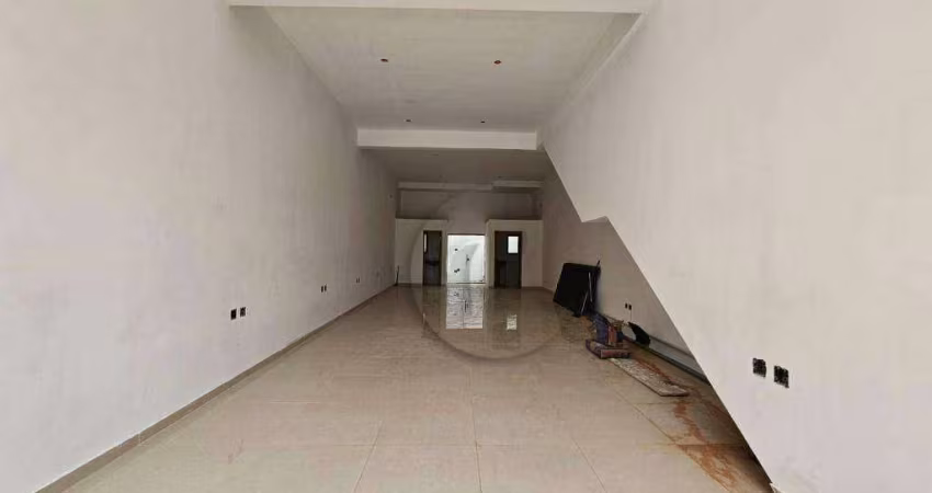 Salão, 105 m² - venda por R$ 1.400.000,00 ou aluguel por R$ 10.008,33/mês - Jardim - Santo André/SP