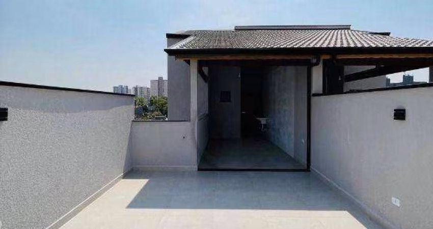 Cobertura à venda, 110 m² por R$ 530.000,00 - Vila Eldízia - Santo André/SP