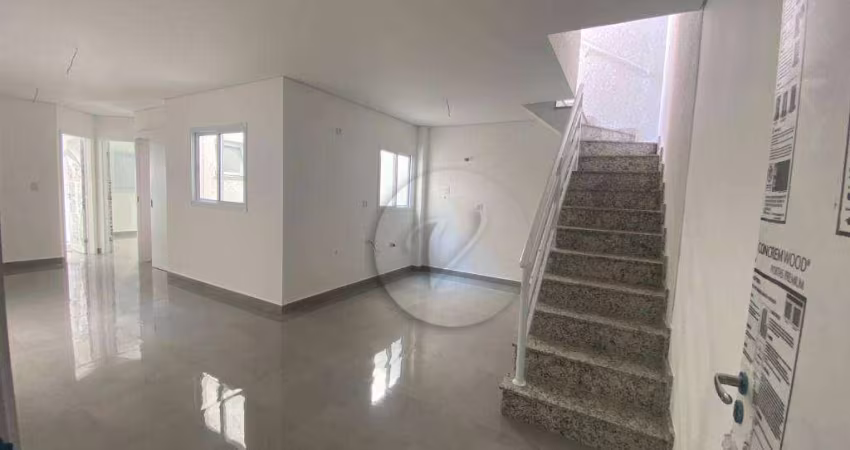 Cobertura com 2 dormitórios à venda, 122 m² por R$ 480.000,00 - Vila Pires - Santo André/SP