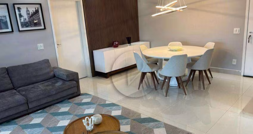 Apartamento com 3 dormitórios para alugar, 147 m² por R$ 13.272,00/mês - Vila Gilda - Santo André/SP