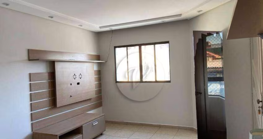 Apartamento com 3 dormitórios à venda, 81 m² por R$ 355.000,00 - Vila Mazzei - Santo André/SP