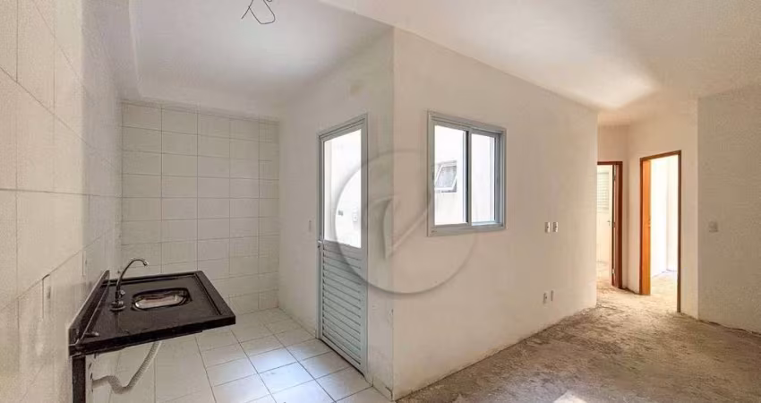 Apartamento com 2 dormitórios à venda, 58 m² por R$ 310.000,00 - Vila Príncipe de Gales - Santo André/SP