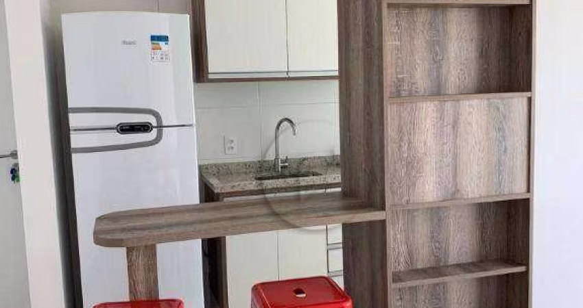 Apartamento, 47 m² - venda por R$ 299.900,00 ou aluguel por R$ 2.510,51/mês - Vila Palmares - Santo André/SP