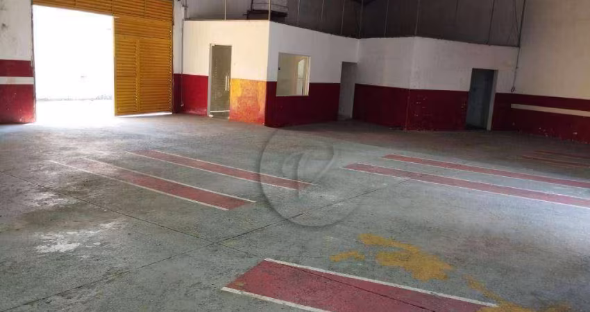 Galpão para alugar, 350 m² por R$ 10.615,00/mês - Vila Leopoldina - Santo André/SP