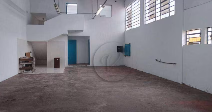 Galpão para alugar, 237 m² por R$ 5.869,58/mês - Serraria - Diadema/SP