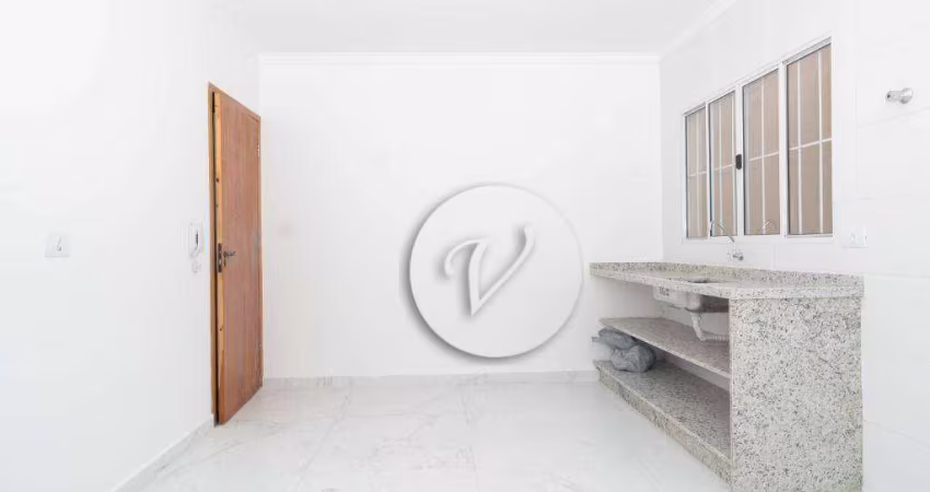 Sobrado com 3 dormitórios para alugar, 127 m² por R$ 2.535,40/mês - Vila Homero Thon - Santo André/SP