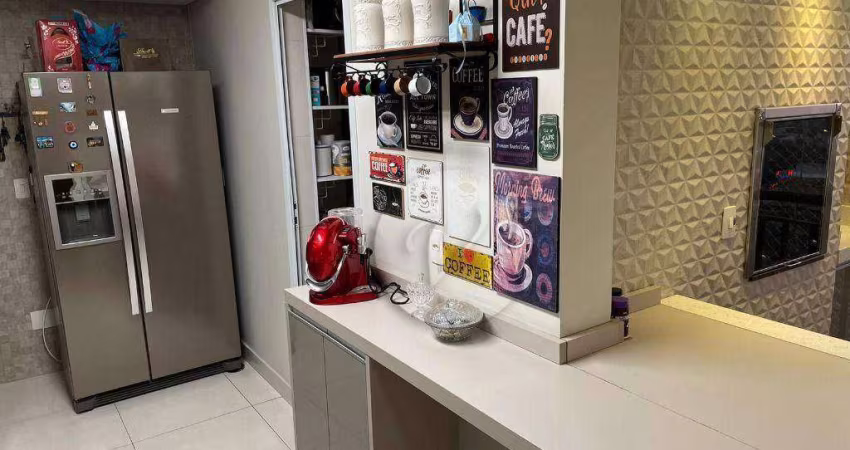 Maravilhoso Apartamento com 3 dormitórios à venda, 89 m² por R$ 980.000 - Jardim - Santo André/SP