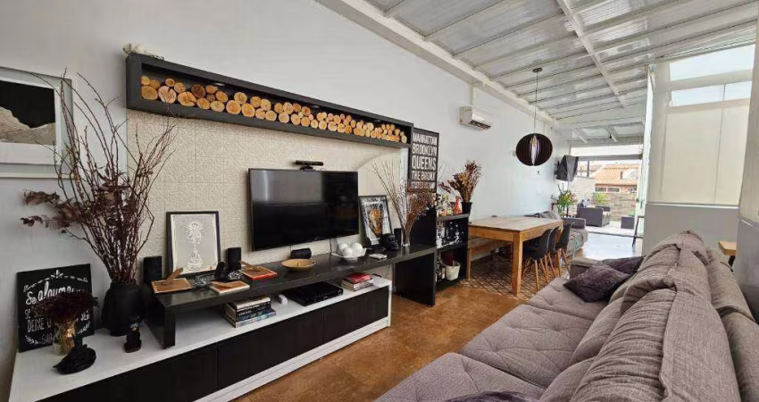 Cobertura com 3 dormitórios à venda, 150 m² por R$ 665.000,00 - Vila Humaitá - Santo André/SP