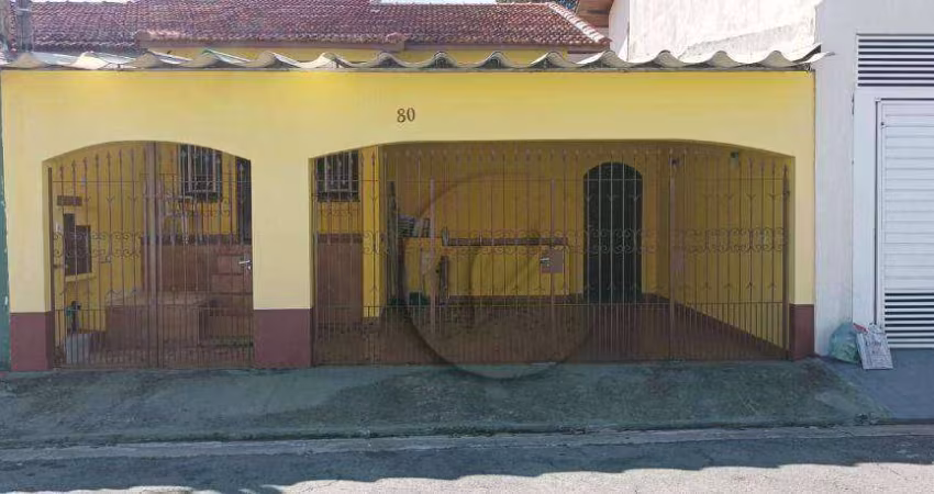 Ótima Casa com 3 dormitórios , 2 Vagas ,  Vago ao Lado do SESC  à venda, 124 m² por R$ 500.000 - Vila Guiomar - Santo André/SP