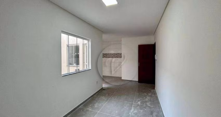 Apartamento com 2 dormitórios à venda, 45 m² por R$ 320.000,00 - Parque Erasmo Assunção - Santo André/SP