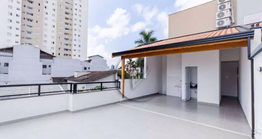Cobertura na Vila Guiomar com elevador