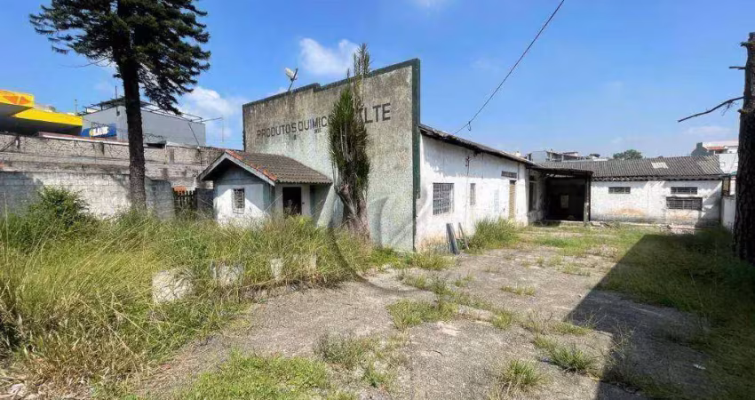 Galpão industrial para venda ou locação na vila luzita em santo andré