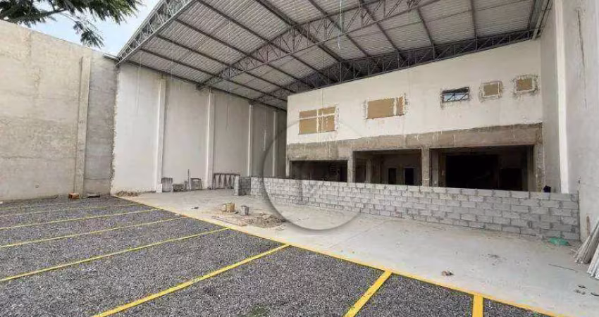 Galpão para alugar, 750 m² por r$ 23.200,00/mês - parque das nações - santo andré/sp