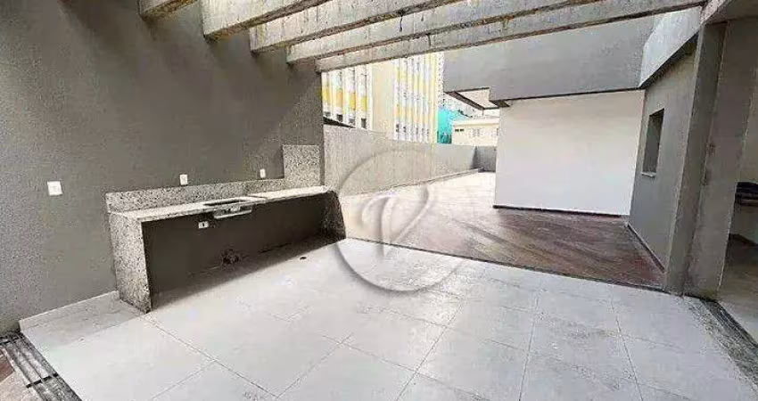Apartamento com 1 dormitório à venda, 46 m² por r$ 350.000,00 - vila bastos - santo andré/sp